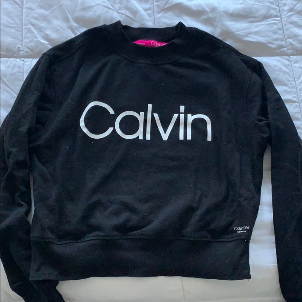 Calvin Klein crop sweatshirt